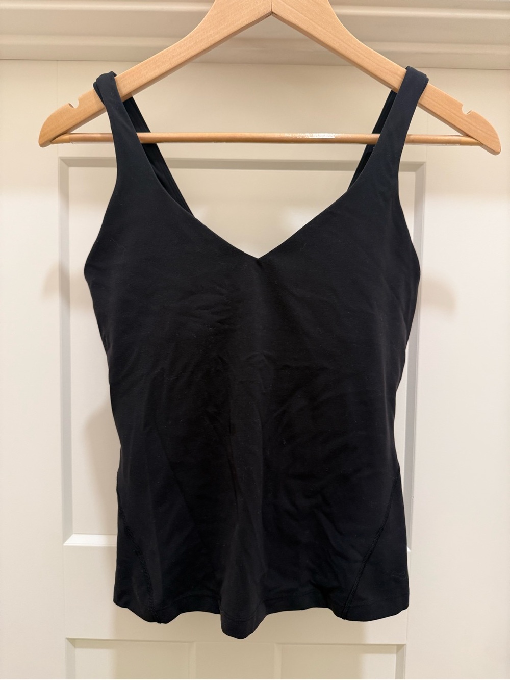lululemon athletica Black V-Neck Tank